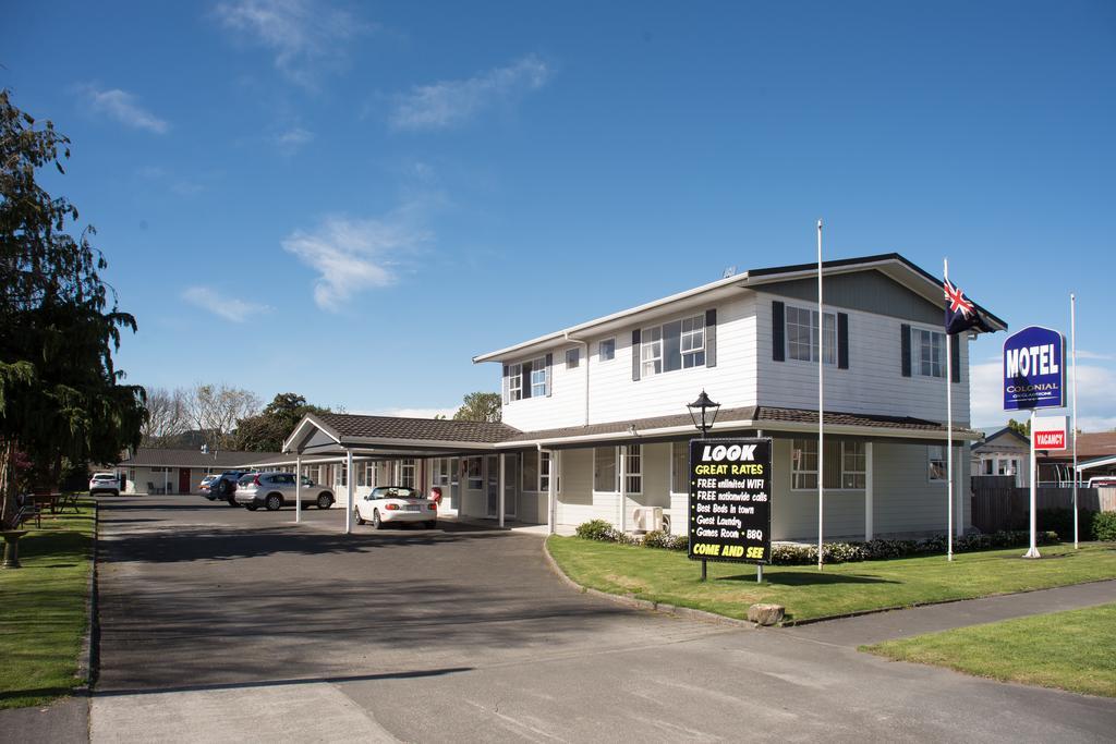 Colonial On Gladstone Motell Gisborne Exteriör bild